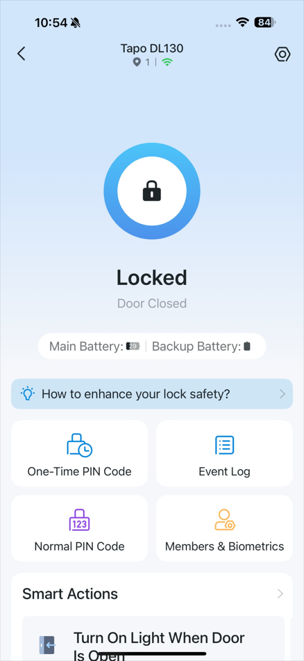 Status page