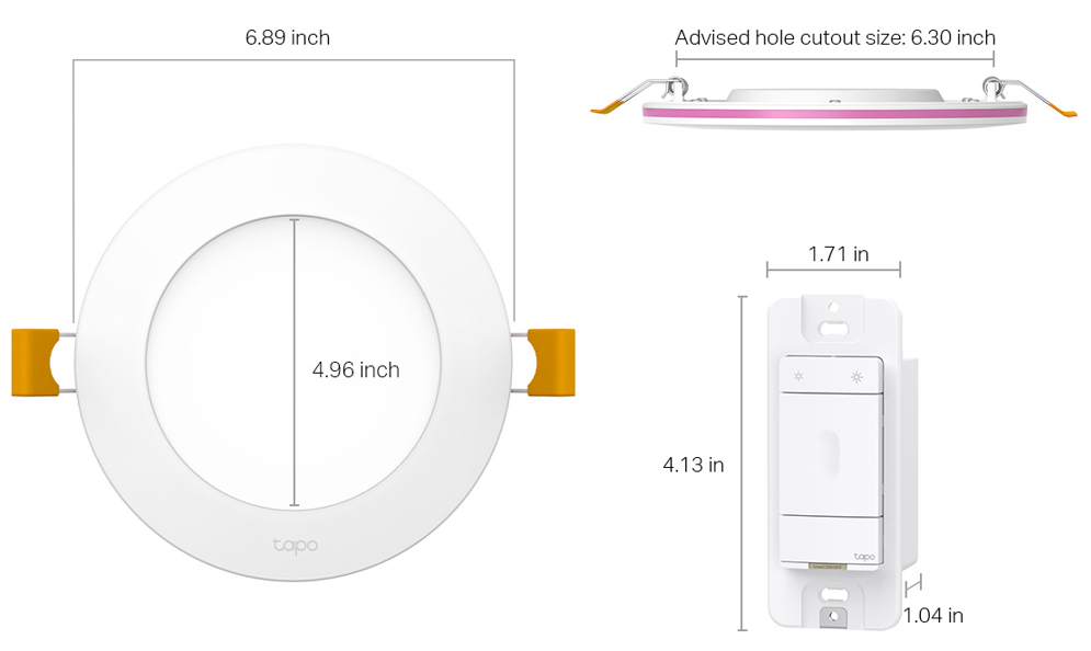 Dimensions of L730 KIT