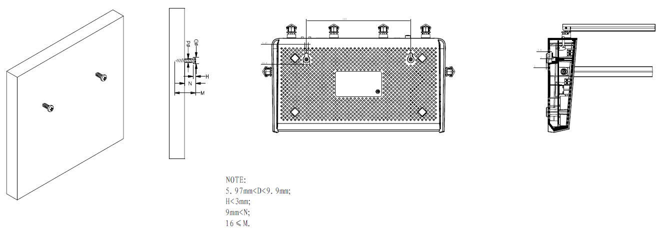 mounting diagram