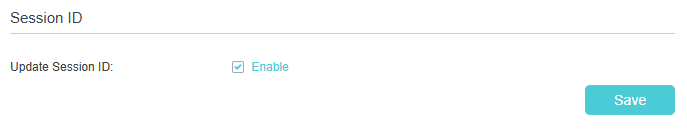 Image of enabling session ID update