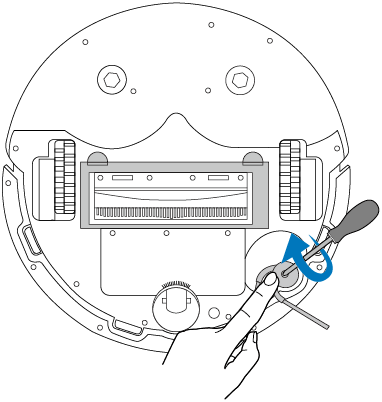 Clean Side Brush of RV50 Omni