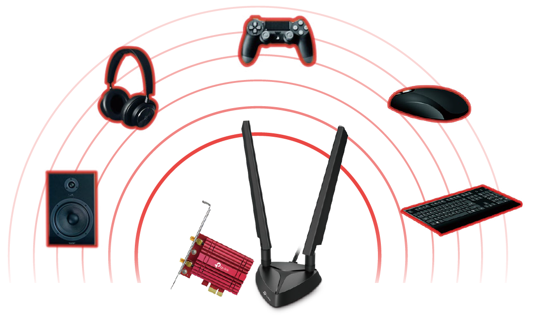 Archer TXE75E enables your devices with advanced Bluetooth 5.3
