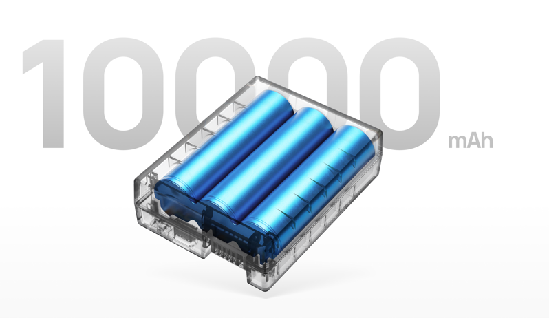 10000 mAh capacity