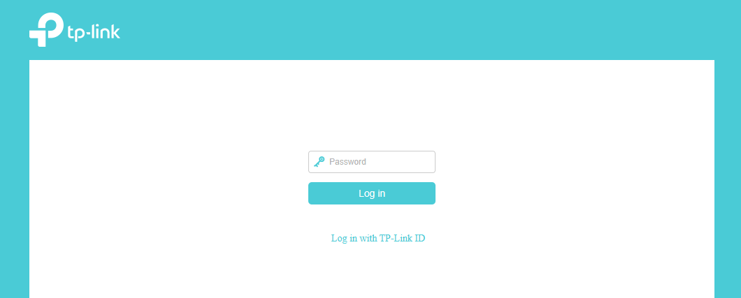 Navigate to the mesh device's login page