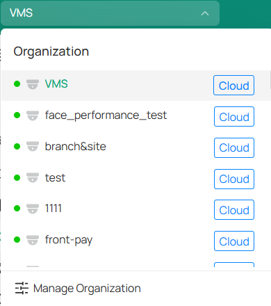 manage organizations