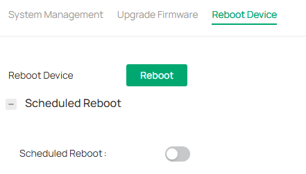reboot device