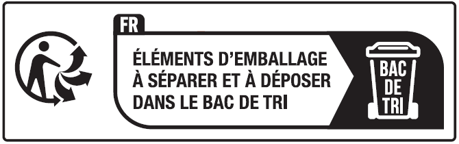 Triman for packaging