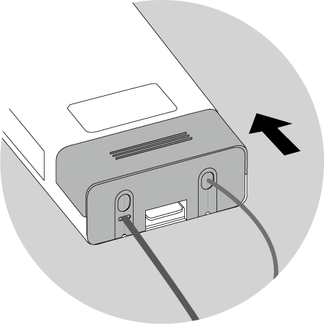 Image of replacing the waterproof plate