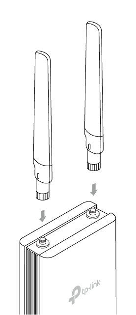 Image of installing the antennas