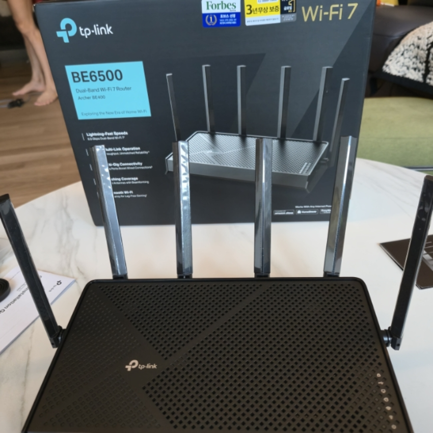 [IT] TP-Link Archer BE400 와이파이7공유기 리뷰