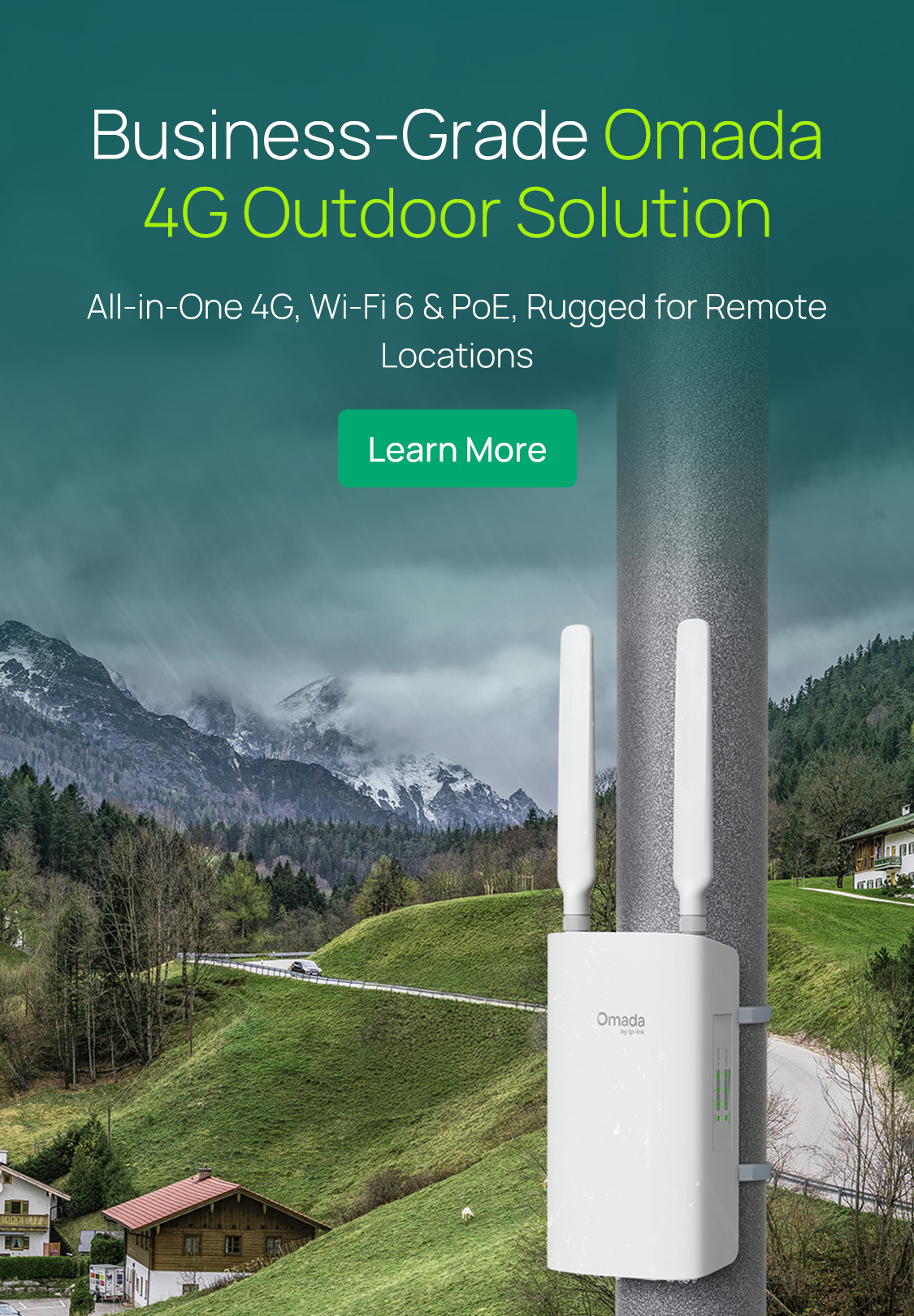 Omada Outdoor 4G Solution for Remote Locations
