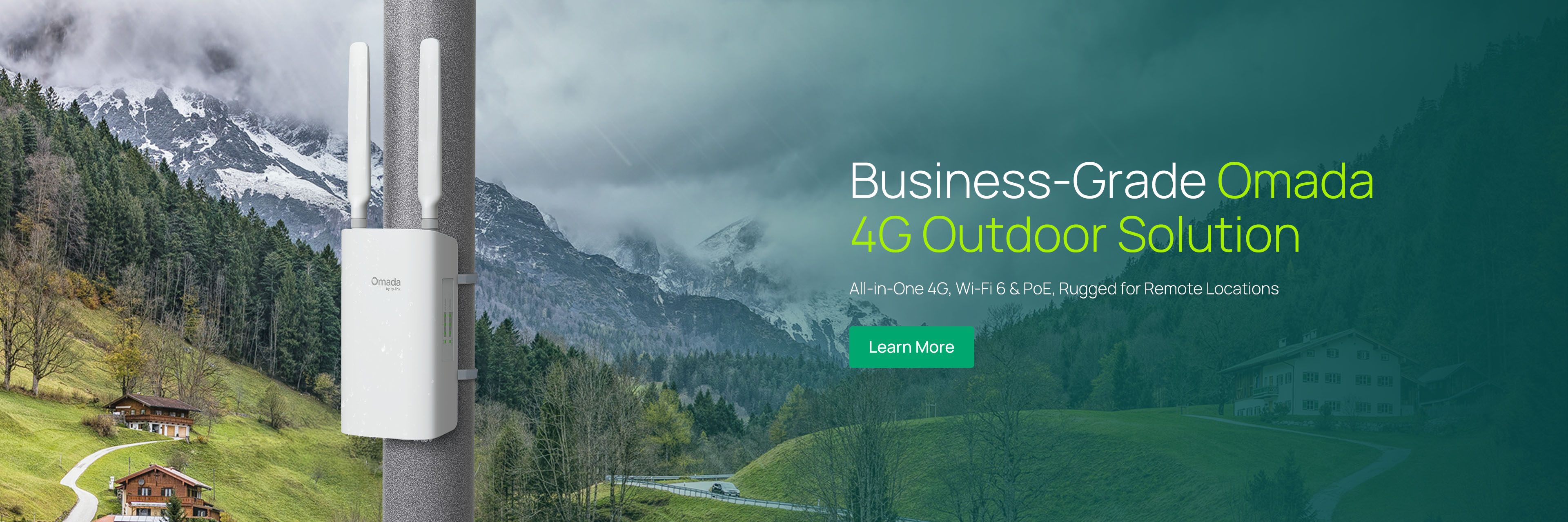 Omada Outdoor 4G Solution for Remote Locations