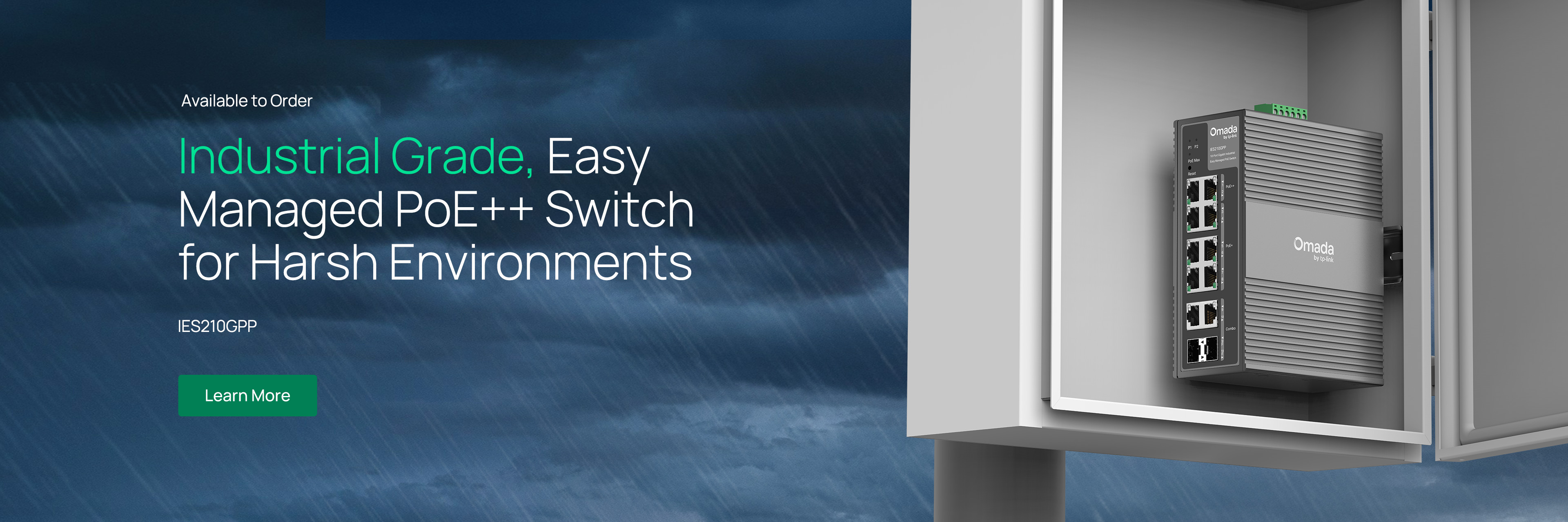 Omada Industrial Easy-Managed PoE++ Switch for Industrial-Grade Reliability in Harsh Environments