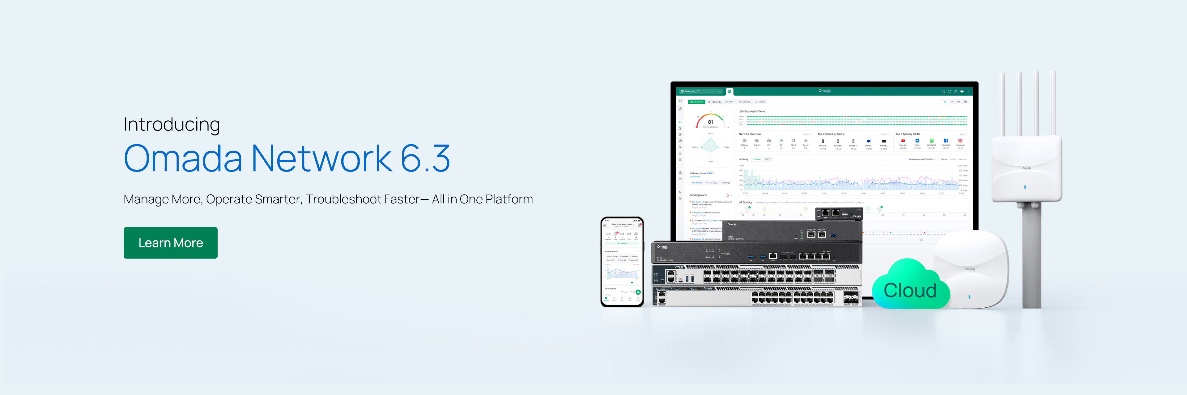 Manage More, Operate Smarter, Troubleshoot Faster — All in One Platform