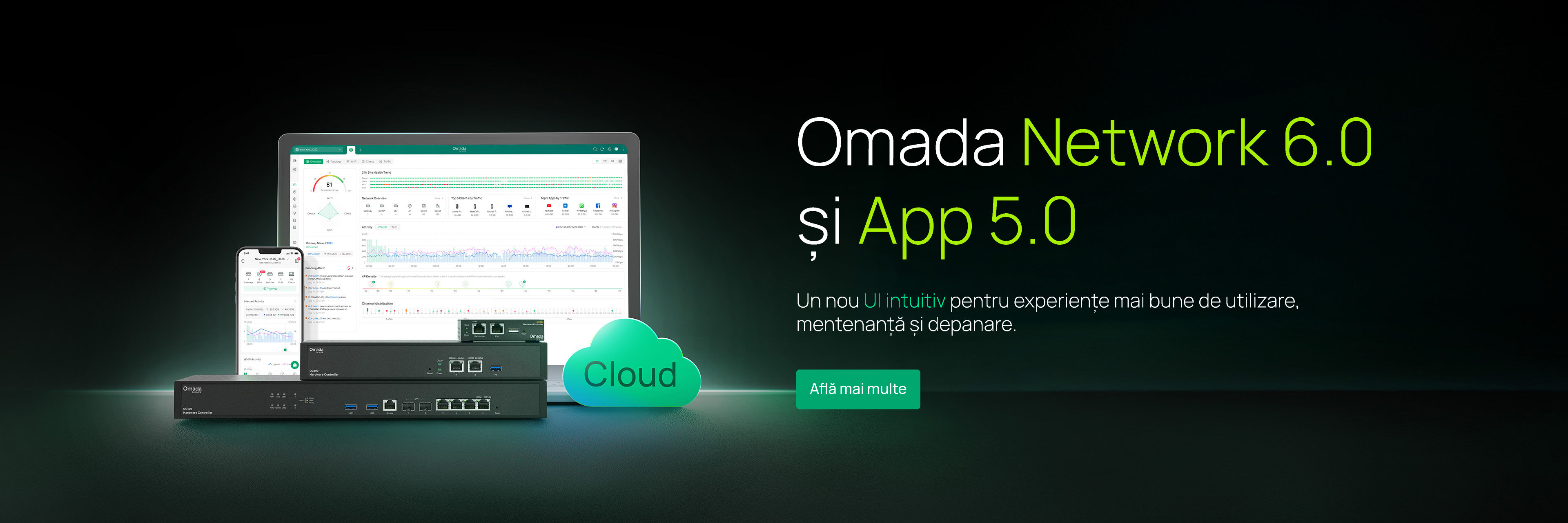 Omada Network 6.0 for faster troubleshoot and precision Q & M