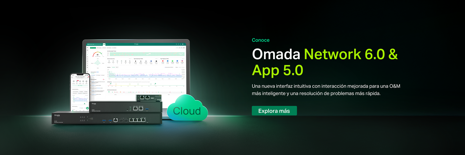 Omada Network 6.0 for faster troubleshoot and precision Q & M